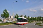 parciální trolejbus Škoda 26Tr z poslední dodávky nových trolejbusů do Brna